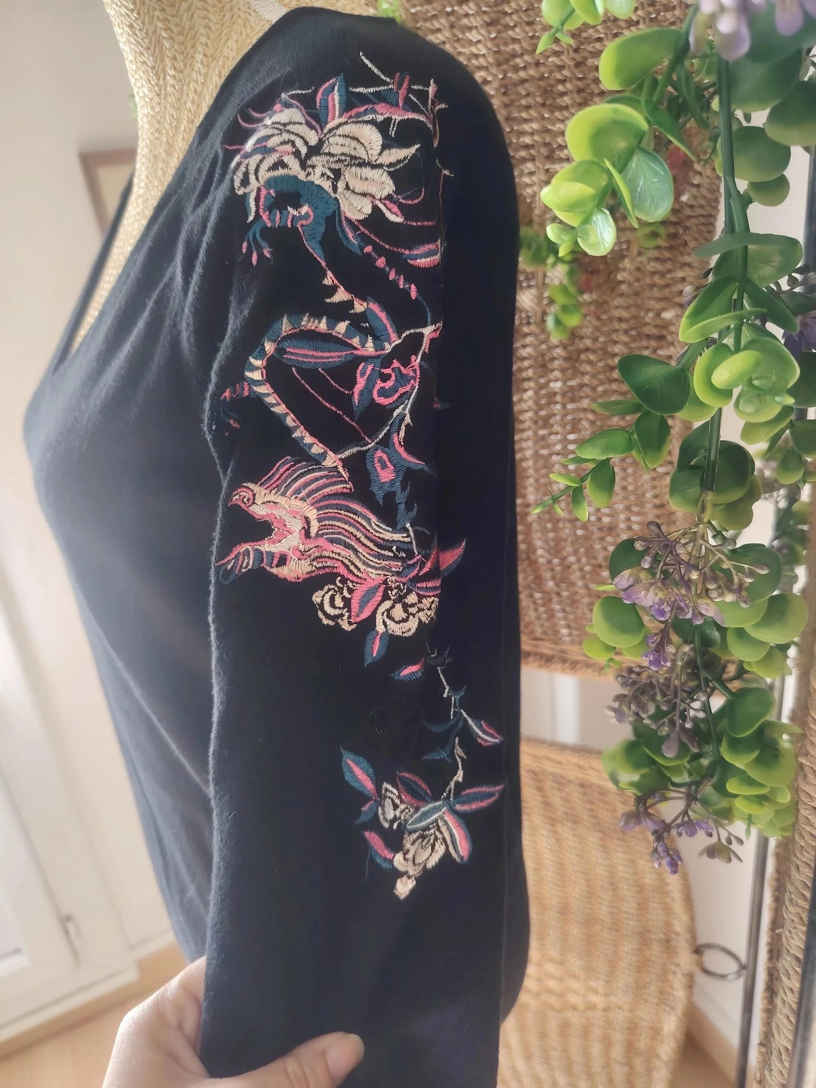 Pull brodé femme 36 Promod  – photo 5